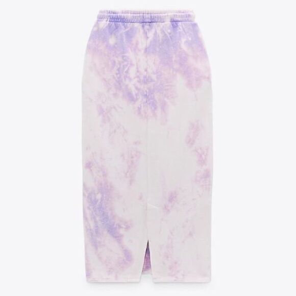 ZARA TIE DYE SKIRT - Picture 5 of 5
